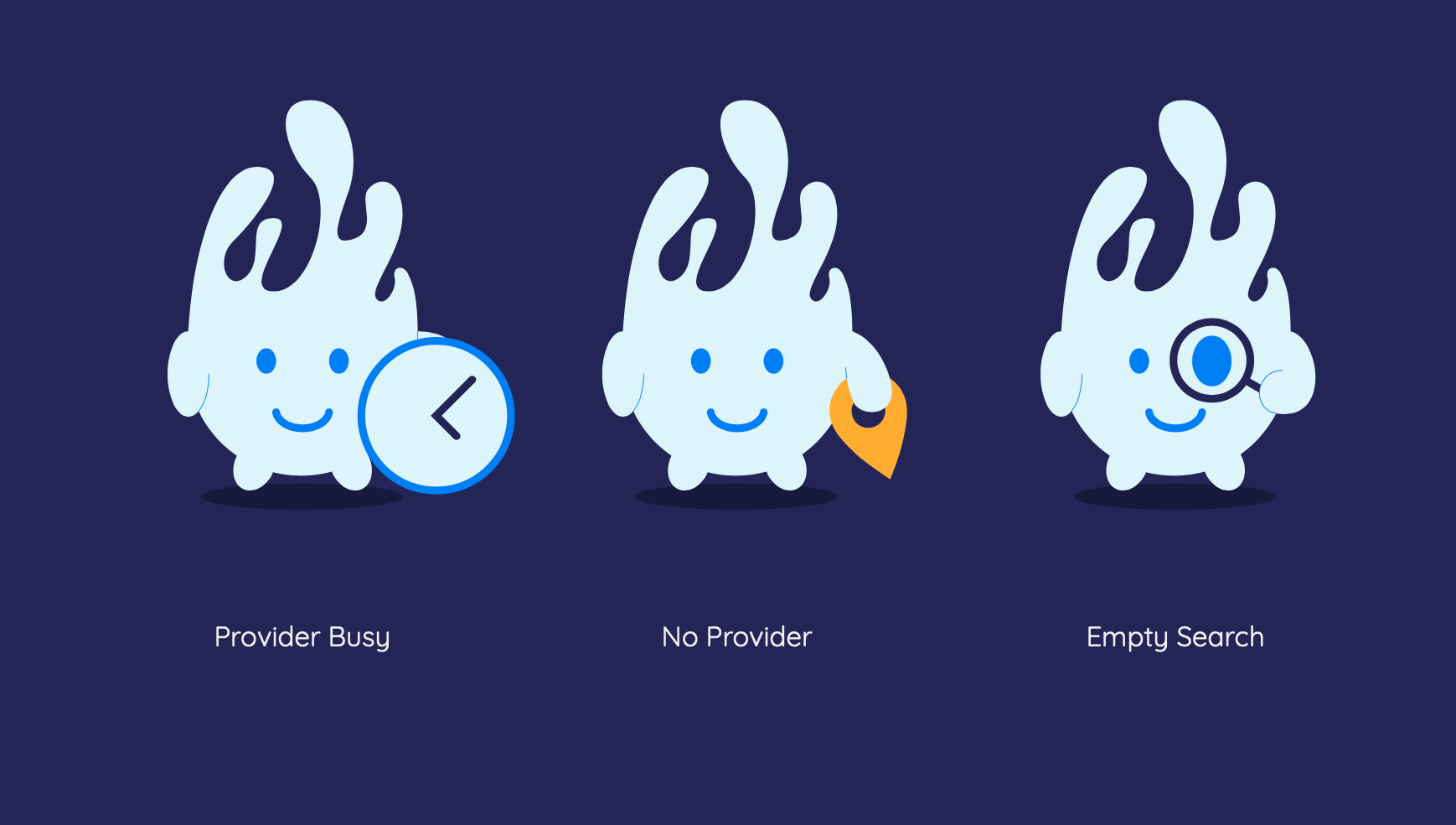 Go Laundry brand mascot exploration, concept C